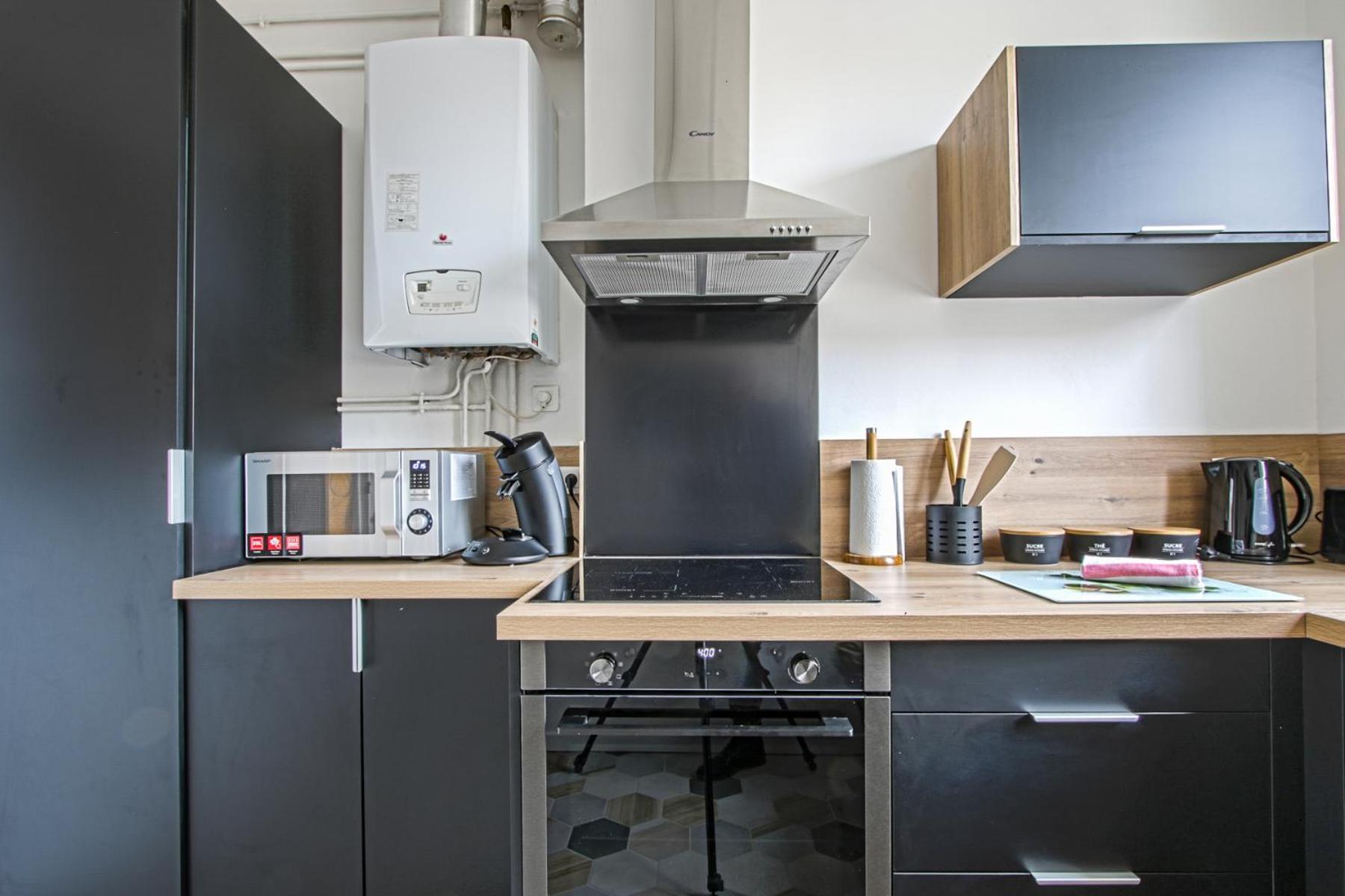 L'Escapade Oceane, Appartement Avec Parking Le Havre Luaran gambar